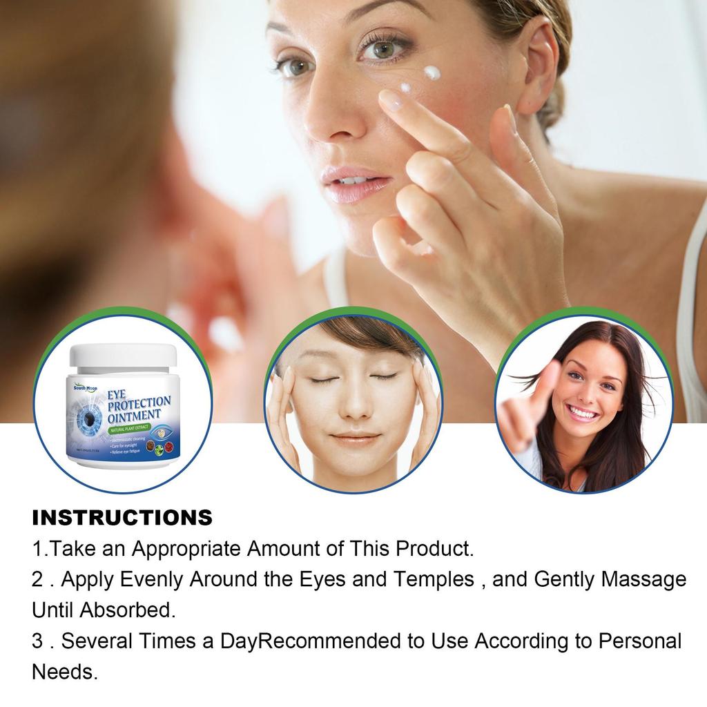 South Moon Eye Balm Gentle Moisturizing & Nourishing Eye Relief Daily Eye Care Balm