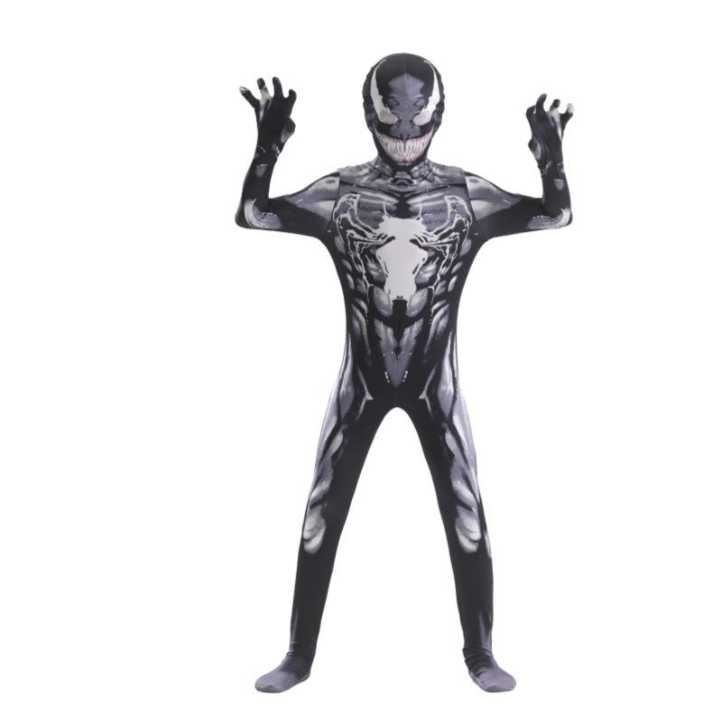 Halloween Spider-Man Tights Miles Onesie Suit Expedition Adult Gwen Kids Costume