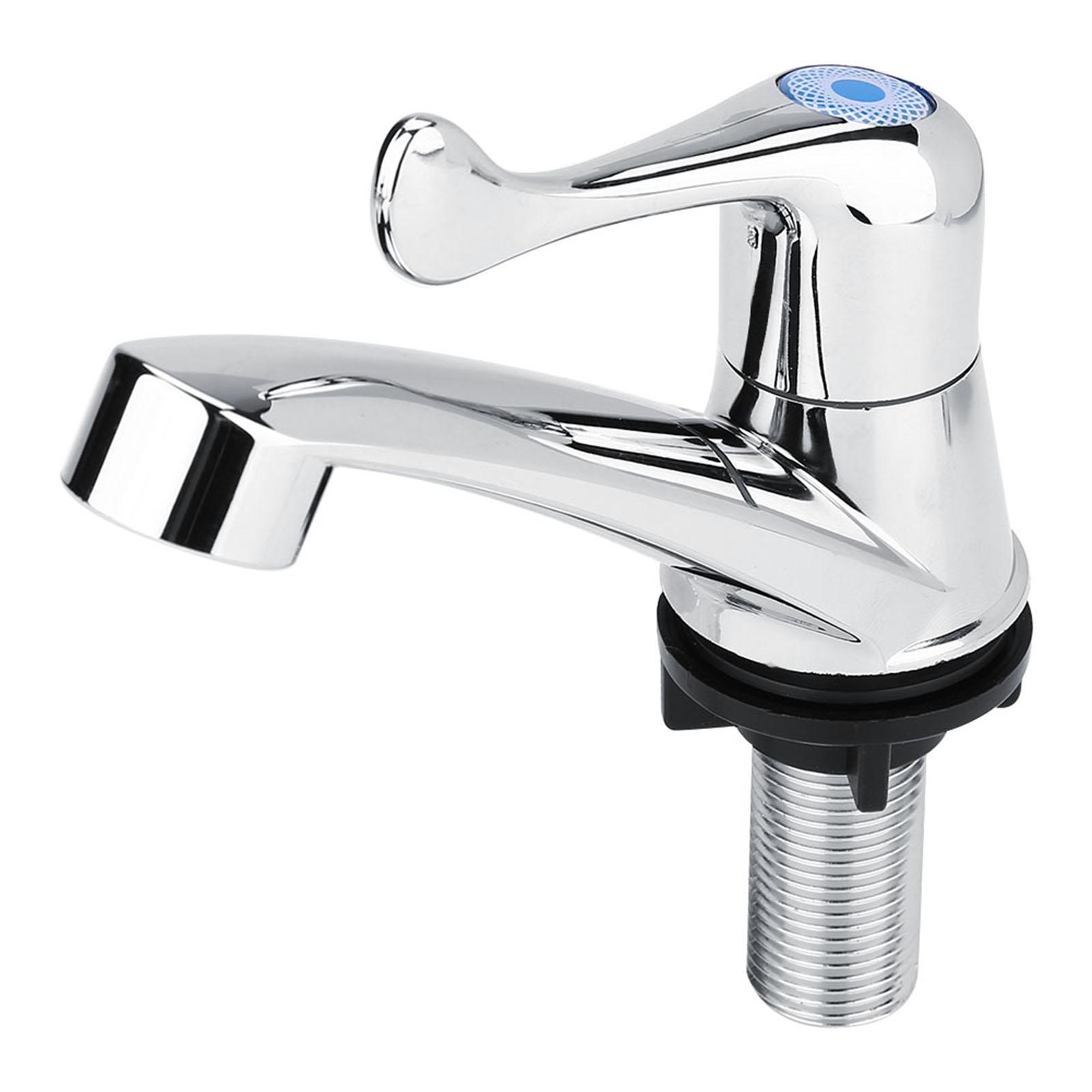 Koogeelife Abs Plastic Single Cold Faucet Water Tap Bathroom Basin Kitchen Sink Accessories