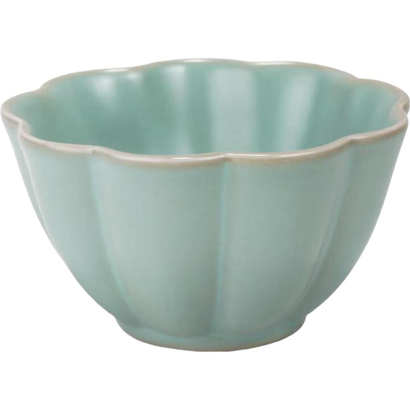 

Ru Kiln Style Celadon Lotus Petal Teacup