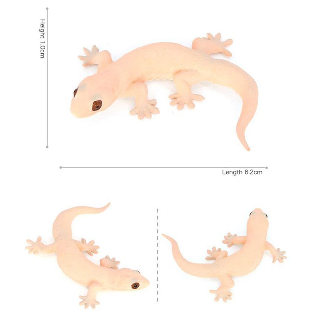 Animal Figurines Simulation Lizard Figures Cognition Toys Gecko Figurine Toy  Party Gift
