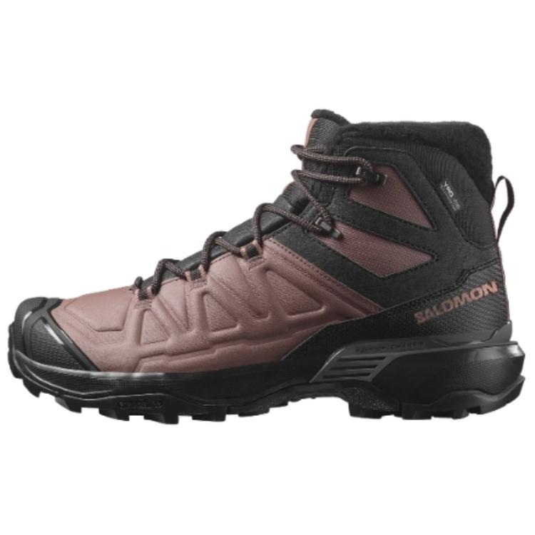Salomon X Ultra Snowpilot Comfortable Versatile Non-Slip Warm Durable High-Top Hiking Shoes Women Hiking Shoes Black L47585800