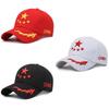 Pointed Five Star Embroidery Baseball Cap Sun Protection Peaked Caps Hat Fashion