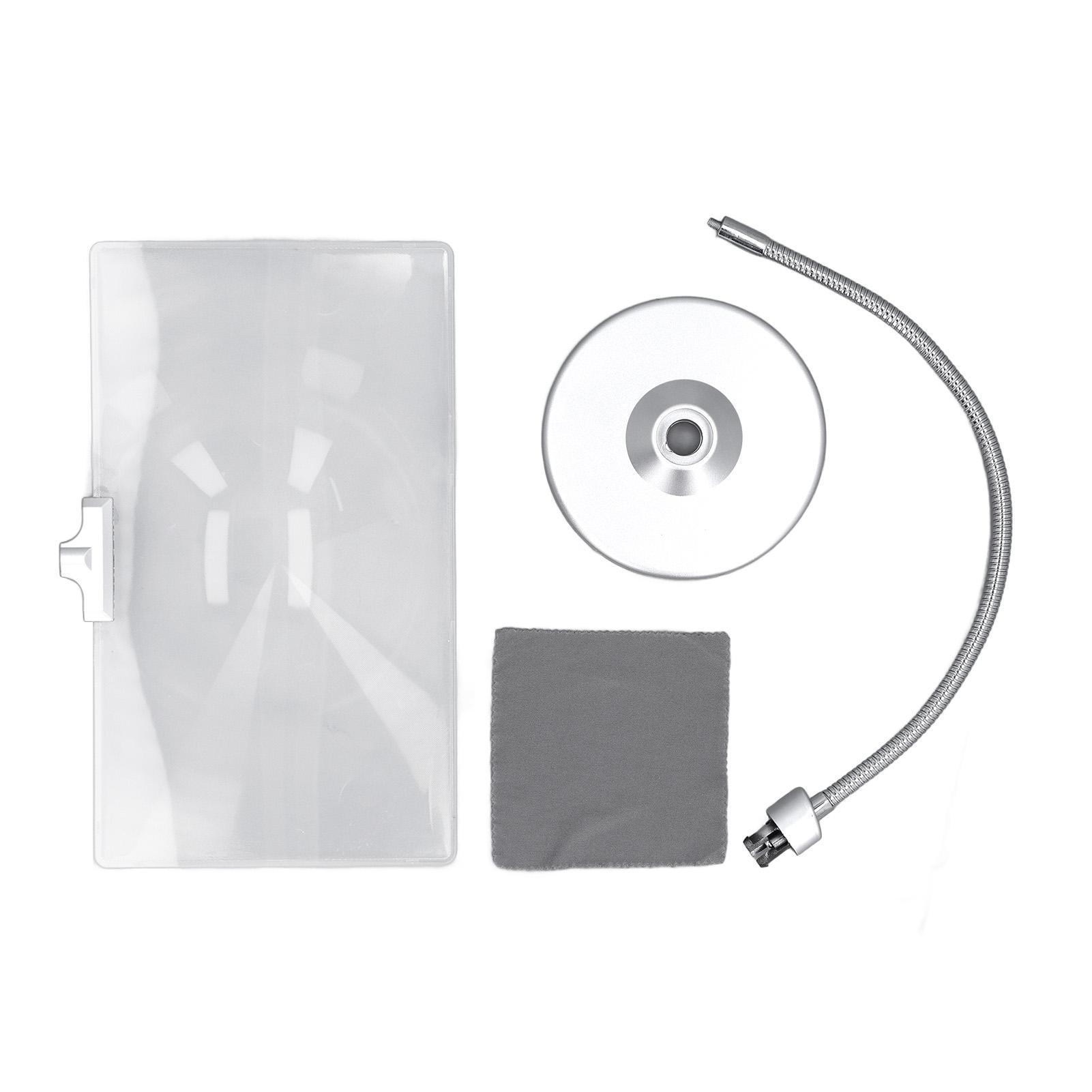 

Настільна лупа з підсвічуванням 4X Покращення чіткості зображення Висока роздільна здатність Підсвічування для читання