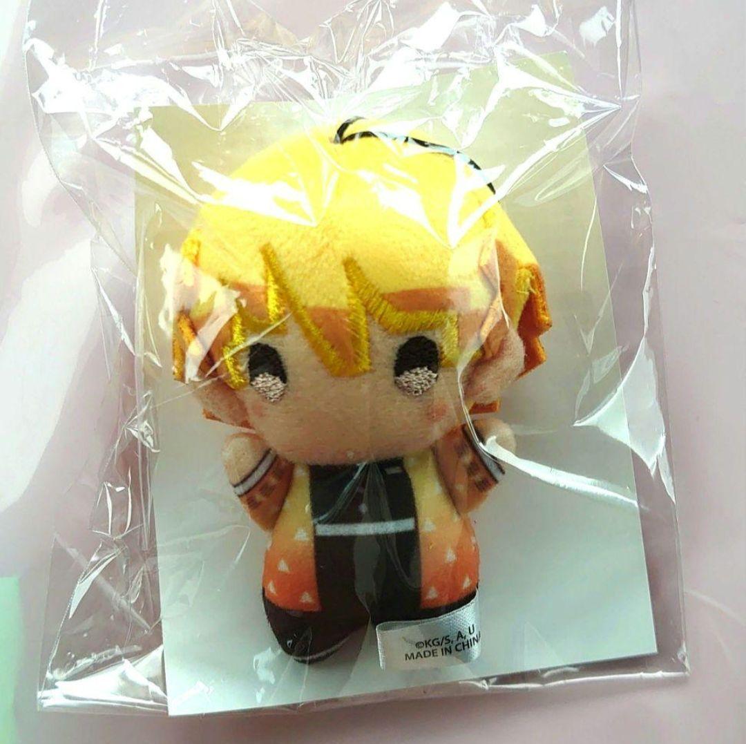 

[USED] Demon Slayer: Kimetsu no Yaiba the Movie: Mugen Castle Swinging Mini Plush Toy Zenitsu Agatsuma Sold Out