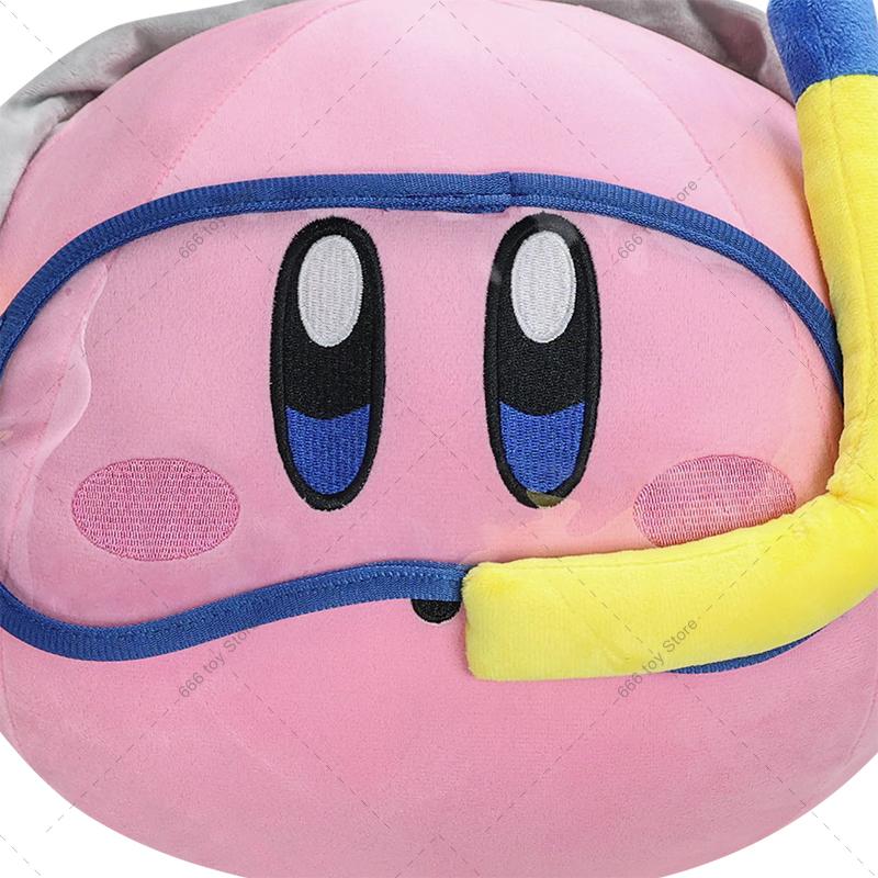 New Big Size Anime Star Kirby Diving Kirby Stuffed Peluche Plush High Quality Toys Christmas Birthday Great Gift 45x40x29CM