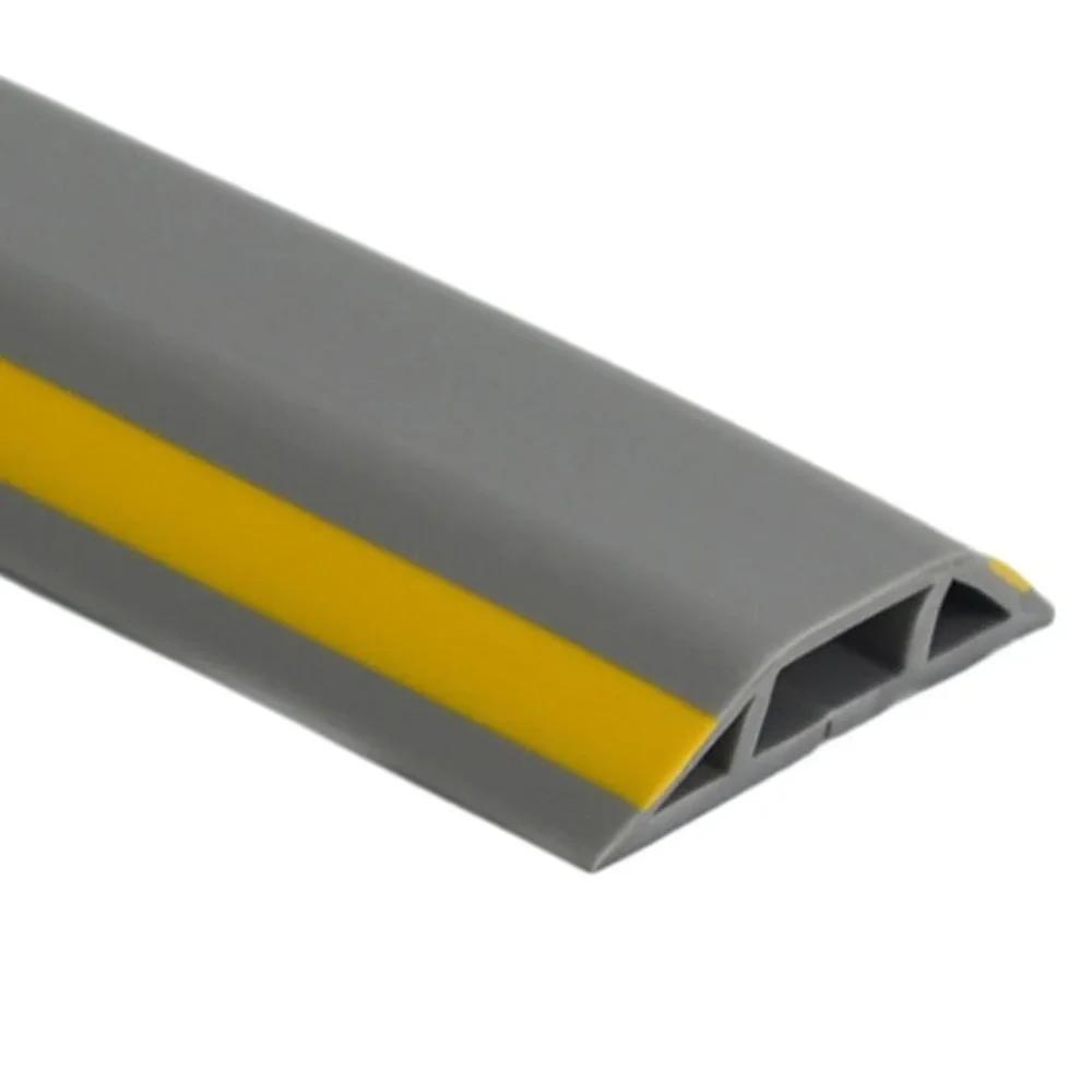 

1PC Floor Cable Cover PVC Cord Protector Self-Adhesive Power Cable Protector Electric Wire Duct Slot Cable Manage For Home 1m