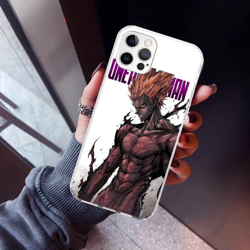

One P-Punch-Man Garou Phone Case For iPhone 17 Air 11 13 Mini 14 15 Plus 16 12 Pro Max 16E SE 7 8 Pattern Soft TPU Back Cover 1 iPhone 13 Pro