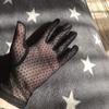 Sunscreen Anti Uv Mittens Sexy Lace Mesh Driving Gloves Finger Gloves Women Gloves Short Gloves