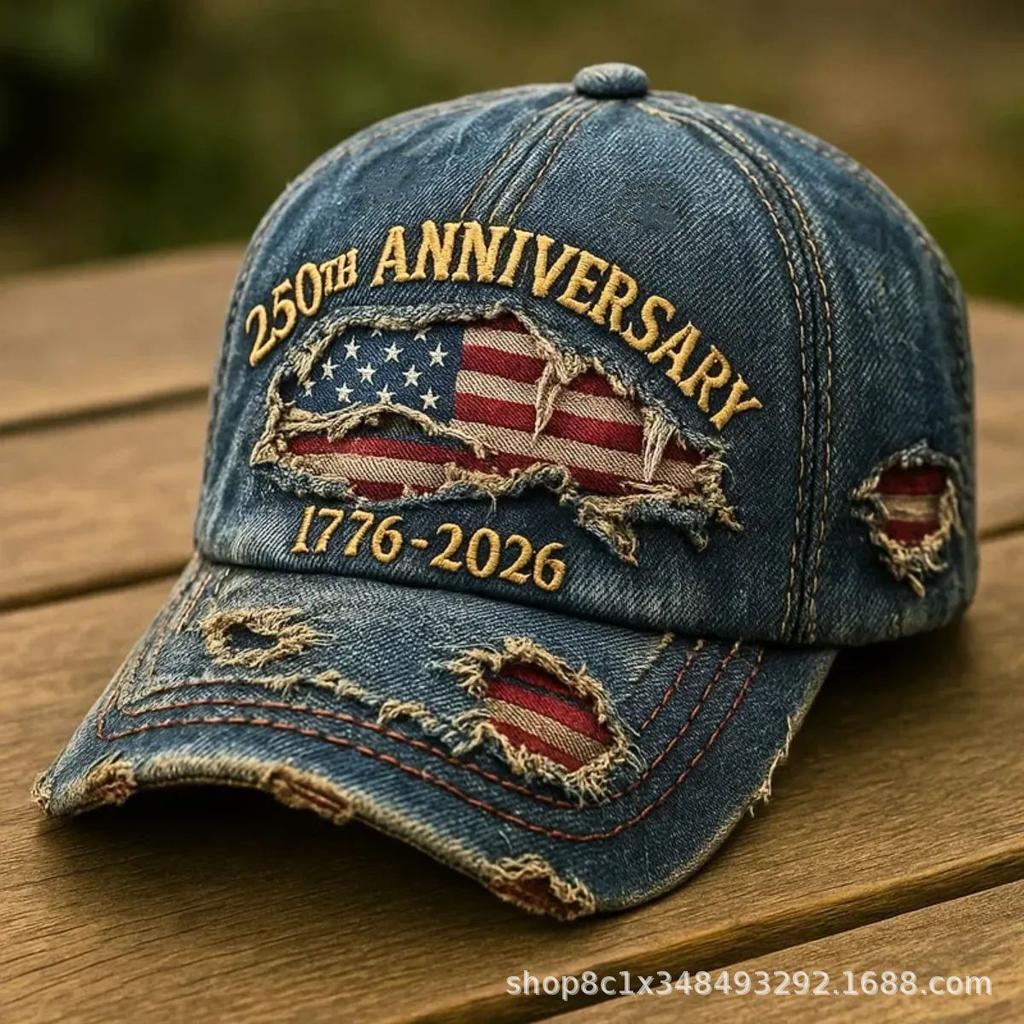 Popular US Navy Anniversary Cap Baseball Cap Printed Hat Peaked Cap