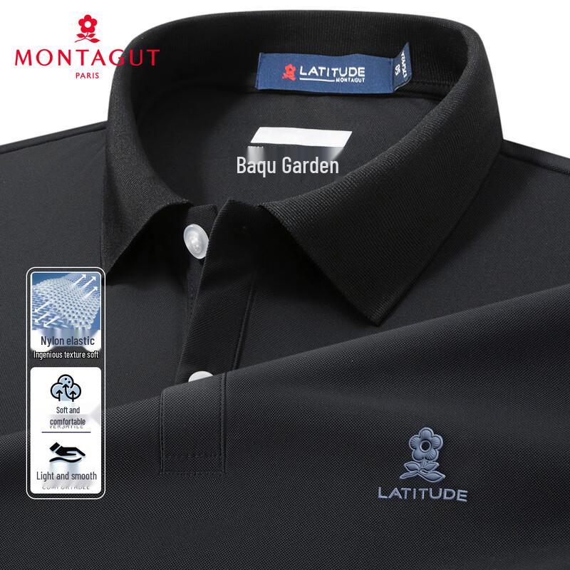 

MONTAGUT Men s Ice Silk Polo Shirt XL