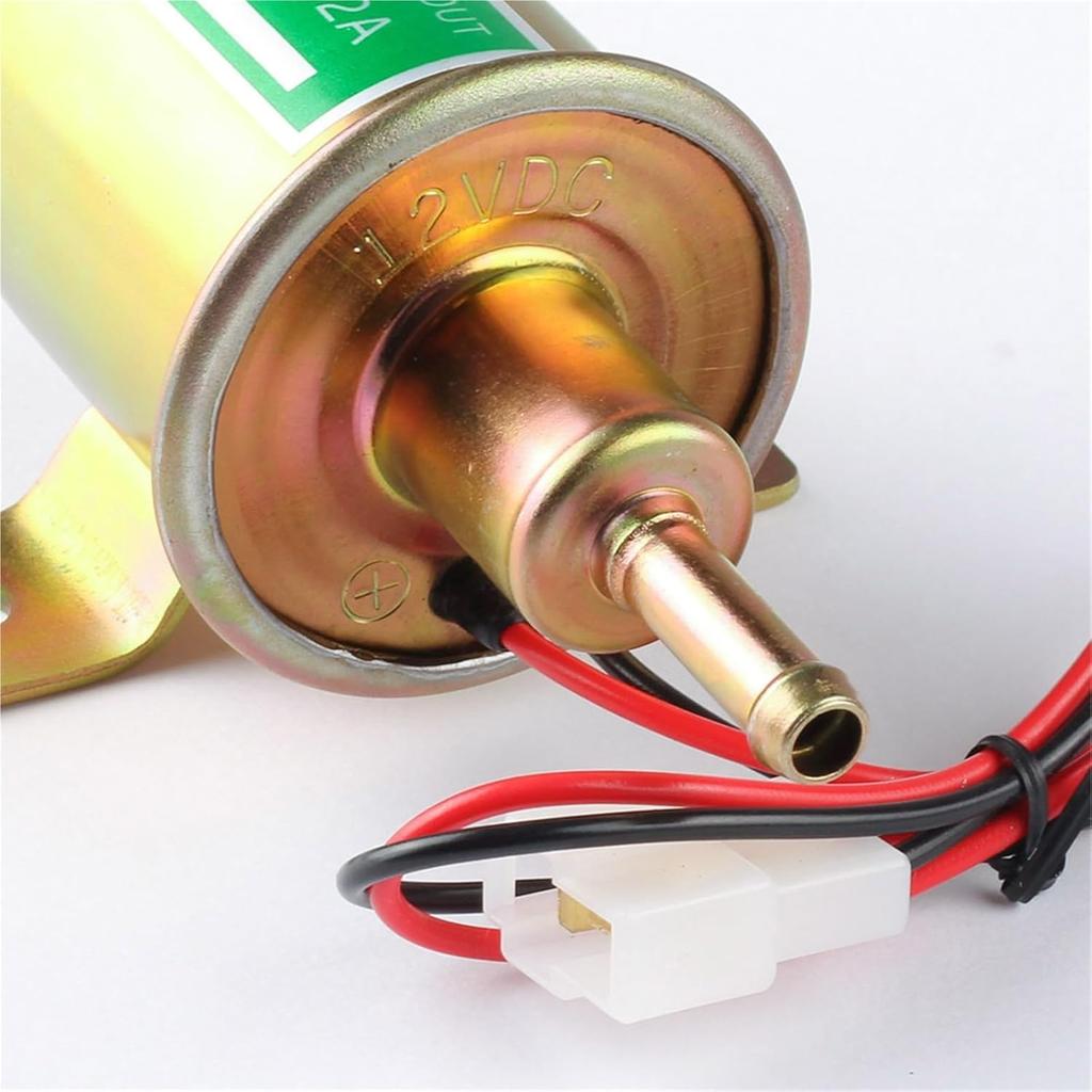 1PCS HEP-02A Gas Diesel Fuel Pump Inline Low Pressure Electric Fuel Pump 12V(LSA461)