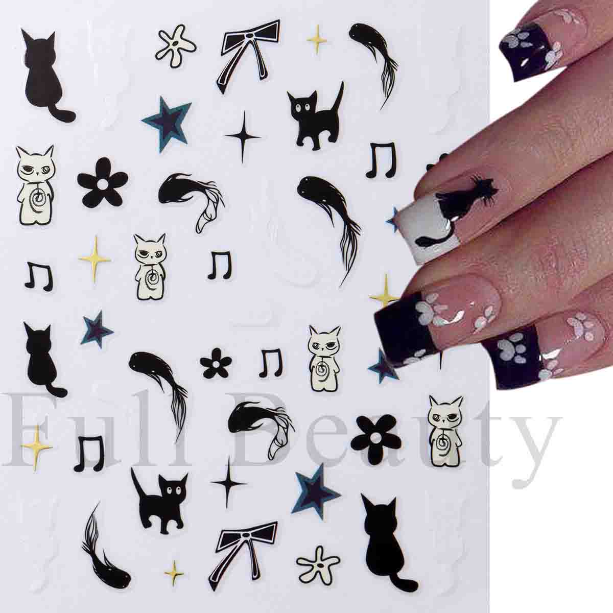 

Лазерные наклейки для ногтей, бабочка, сердце, звезда, дизайн, клейкие слайдеры, наклейки для дизайна ногтей, маникюрные украшения