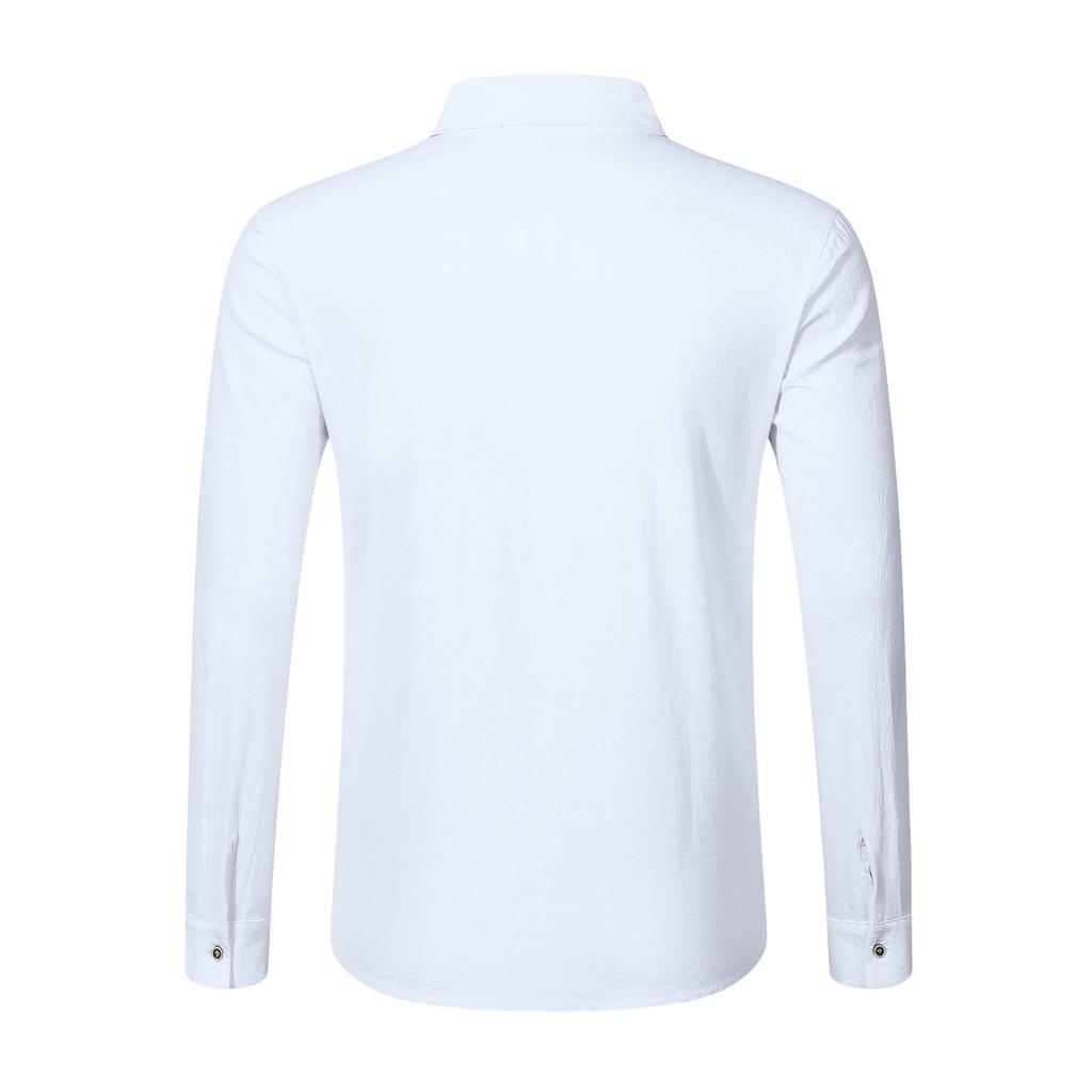 Men's Casual Outdoor Collared Corduroy Long-Sleeve Shirt