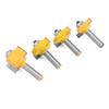 1Pc 8mm Shank T-Sloting Biscuit Joint Slot Cutter Articulação Entalho Router Bit Fresa Cortador de madeira