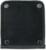 SEK Mark Certified, Washable Antibacterial Handle Cover, Steering Wheel Cover, Made In Japan (TU0018) (Black)