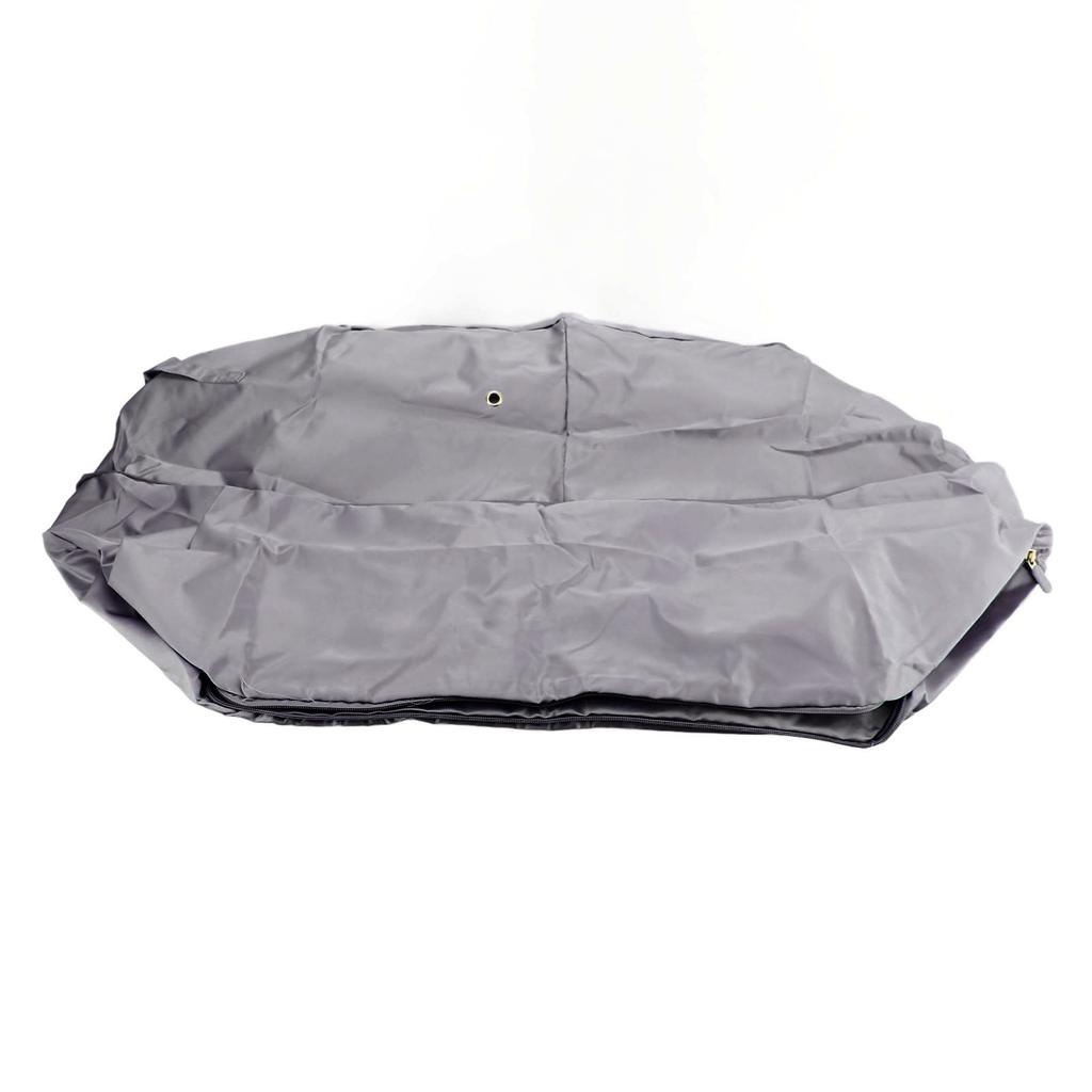 Moving Clothes Organizer Bag Large Capacity Foldable Space Saving Bedding Storage Container Apricot