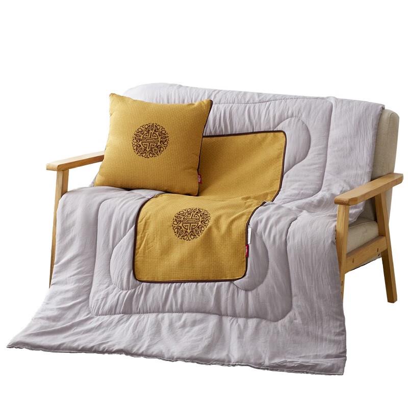 

Faunen FN-R7002 Вышитое бамбуковое льняное одеяло-подушка