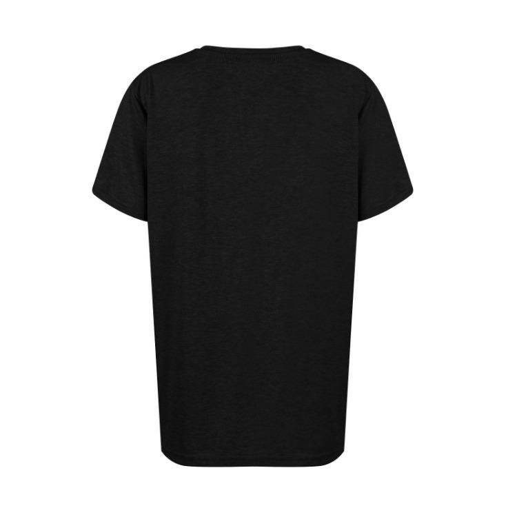 Damen Sommer V-Ausschnitt T-Shirt Locker Kurzarm Einfarbig Mode Top