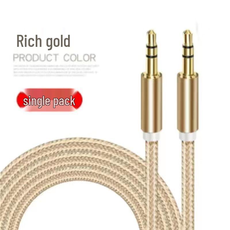 3.5mm Male-to-Male AUX Audio Cable for Car, Phone, Computer, Headset Connection