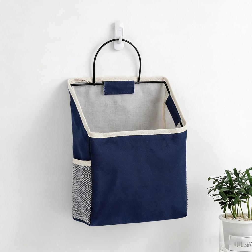 תיק אחסון לתלייה על הקיר מכותנה ופשתן למעונות