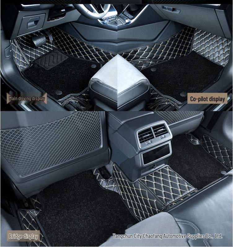 Floor Mats Compatible with Toyota Camry, Corolla, Highlander, Reiz, RAV4, Crown, Levin, and More Models