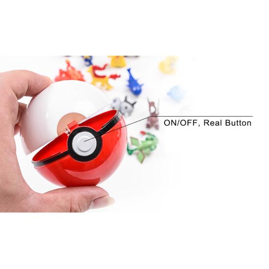 7cm Cartoon Pokemon Ball Pikachu Monster Figures Doll Kids Gift Toy Collectible