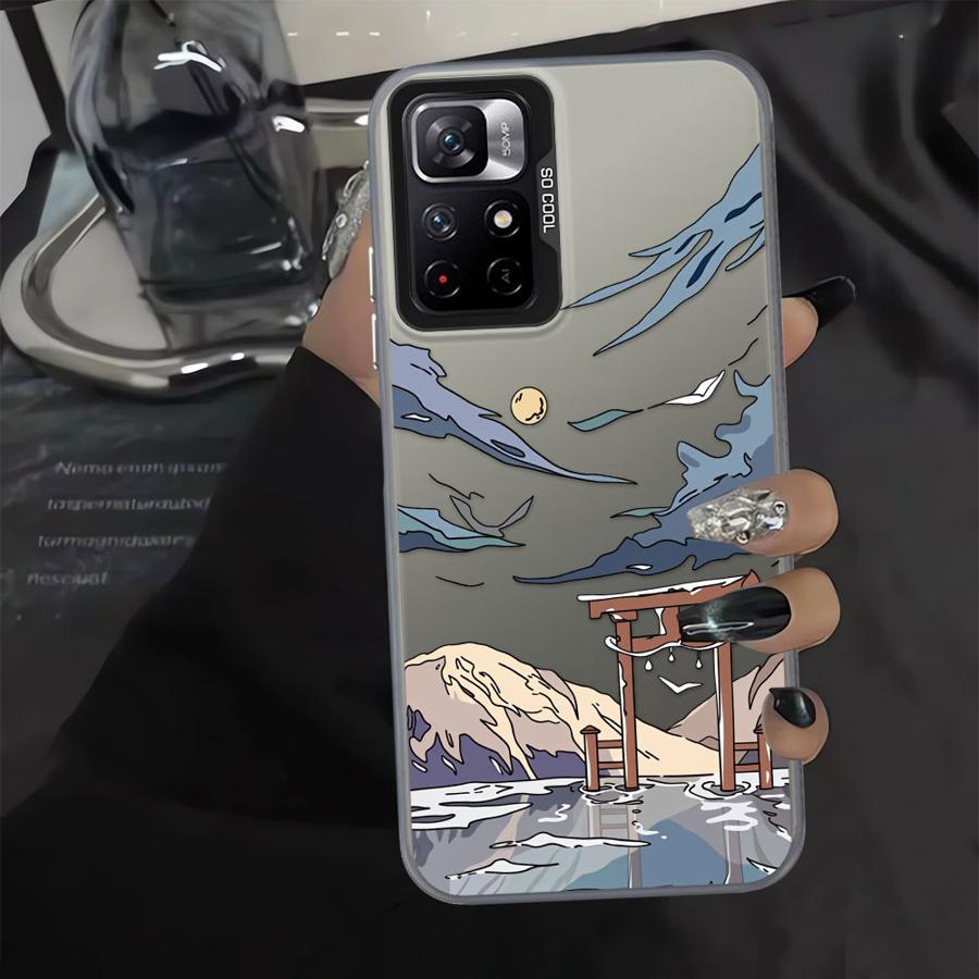 Cartoon Anime Landscape Phone Cover Case for Xiaomi Poco X3 Pro C50 C51 C61 X3 NFC