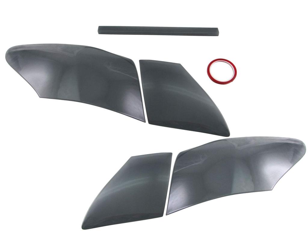 BRIGHTZ Smoked Taillight Cover Set for and for and (SMO-REA-173) Mid-Facelift LS460, USF40, USF45. High-Mounted USF, F40, F45, 40, 45, LS, S460, 460.