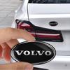 Car Styling Oval Badge Body Trunk Cover Sticker Decor Accessories For Rdesign S40 S60 S80 S90 V40 V50 V60 V70 V90 V80 XC40
