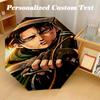 8‑Rib Automatic Umbrella, Attack On Titan Design Foldable Umbrella for Sun Rain Protection Travel