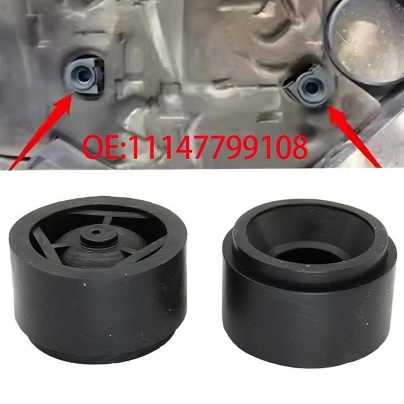 Rubber Engine Cover Grommet 15mm Height Universal Fit Easy Installation for Automotive DIY Enthusiasts 13717588501 11147799108 7799108
