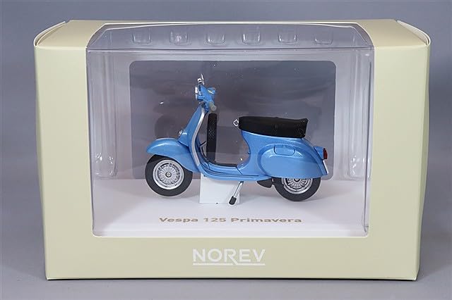 Norev scale Vespa 125 Primavera 1968 Metallic Blue 1/18