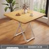 Compact Foldable Round Dining Table for Small Spaces