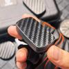 Carbon Fiber EDC Fidget Slider Adults Push Slider Fidget Toys EDC Stress Relief Antistress Hand Spinner ADHD Autism Sensory Toy