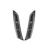 Car Styling Both Side Front Headlight Decoration Strips For BYD Seal EV -2024 Carbon Fiber Color Exterior Accessories