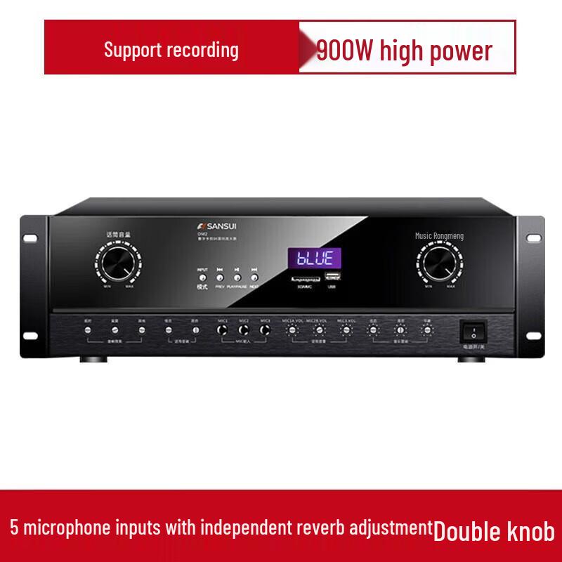 SANSUI DM2 KTV Amplifier CN Plug (adapter Included)