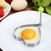 Egg Shell Opener with Heart Egg Ring Handheld Kitchen Egg Tool Egg Shell Cutter for Hard Boiled Eggs Easy Cracking Peeling