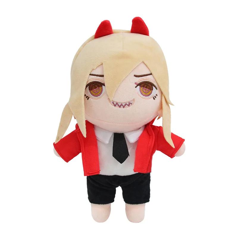 Anime Makima Plüschpuppe Spielzeug Engel Teufel Kraft Higashiyama Kobeni Hayakawa Aki Mitaka Asa Reze Denji Weich gefüllt Fans Mädchen Geschenk 20cm beige