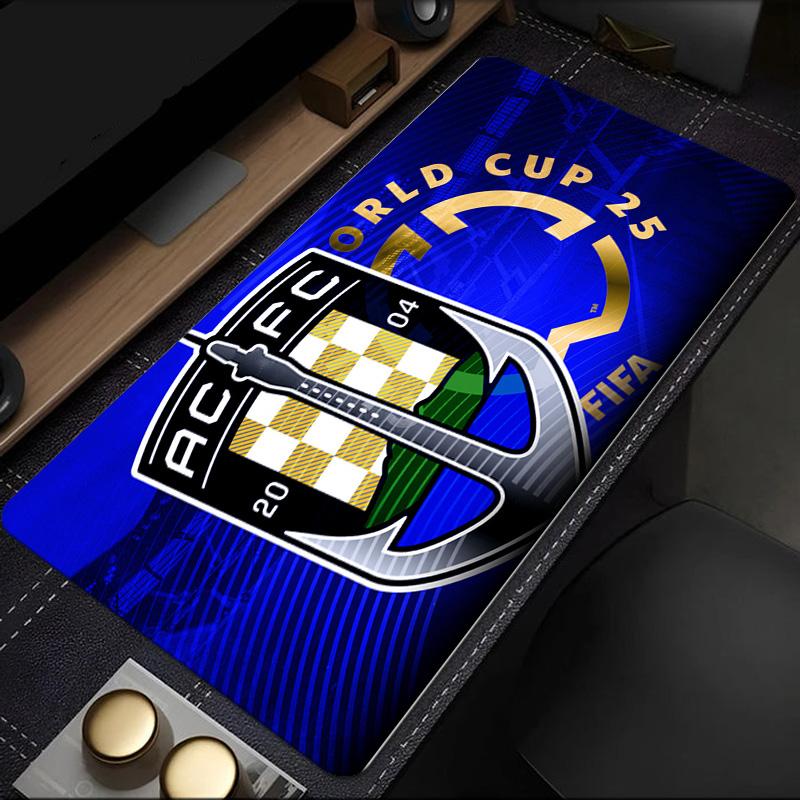 Acfc Team Crest mouse pad, rubber base, esports desk mat, mouse pad for gamers and office use, gaming desk , easy to clean mat