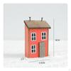 Houten Huis Ornament Creatieve DIY Kleine Decoratie Handgemaakt voor Kinderen, Knutselaars, Bureau,
