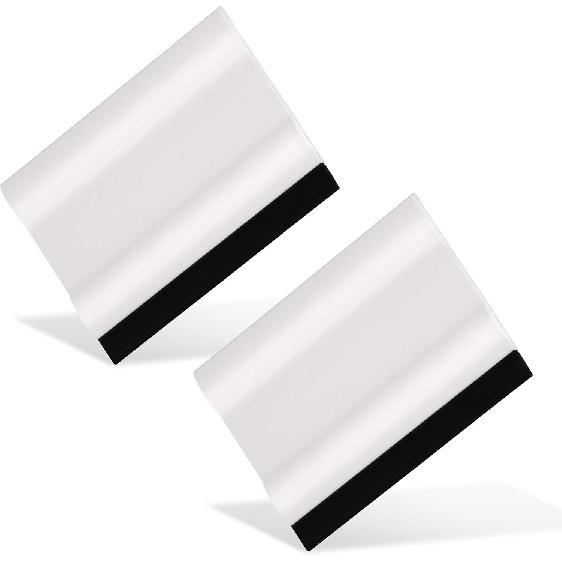 EHDIS Small Rubber Squeegee 3  Block Squeegee for Car Window Windshield,Film,Stickers,Decals and Vinyl Applicator,Kitchens, Glass, Shower,Counter