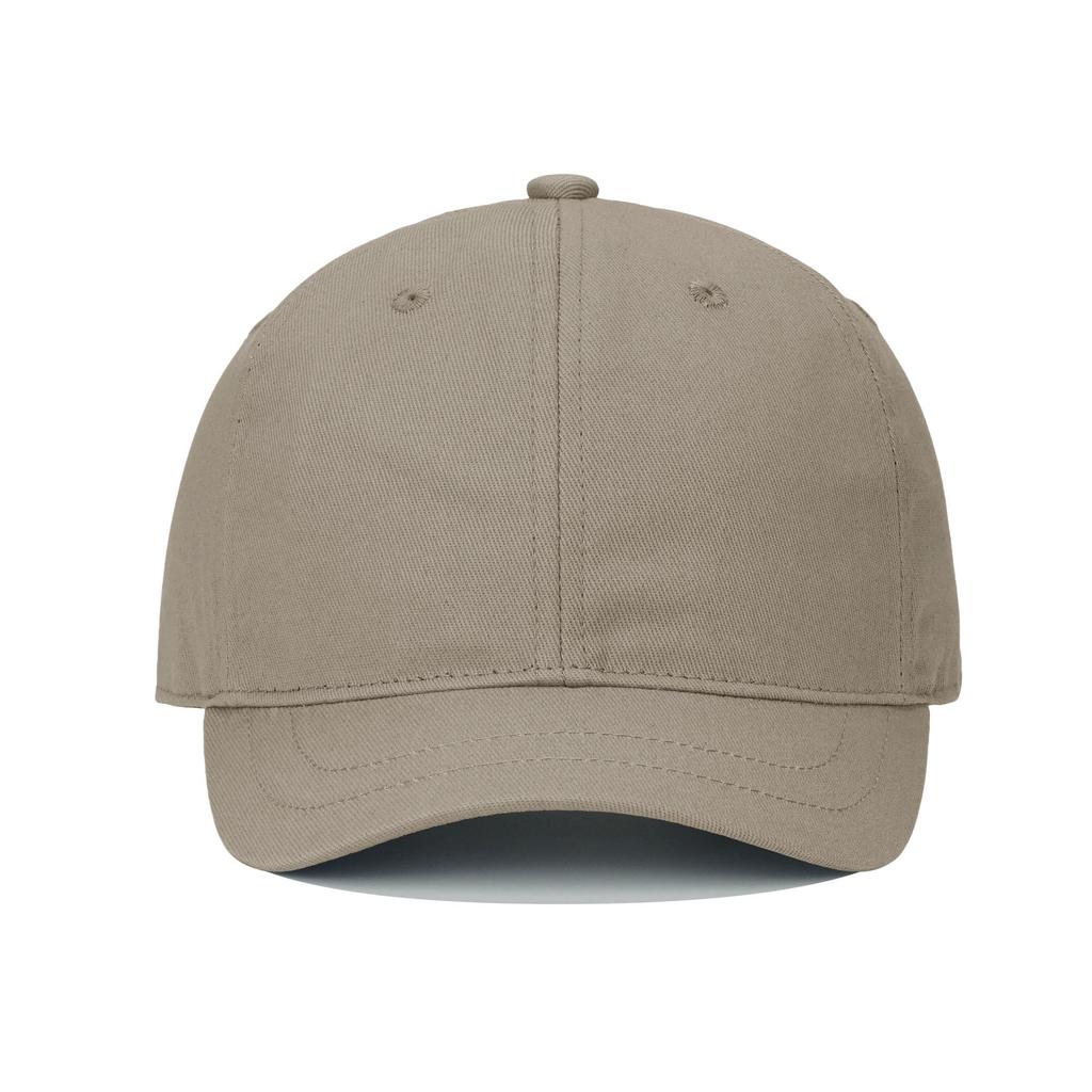 Croogo Kappe Kurzer Schirm Einfach Weich Baseballkappe Lässig RD02-Khaki
