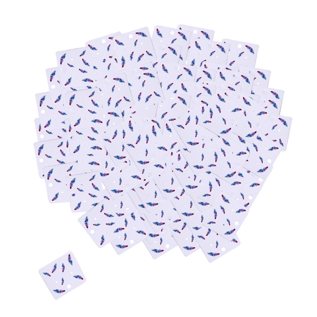 

100 шт., карточки для демонстрации ювелирных изделий, серьги-гвоздики, подвесной держатель, единорог as described