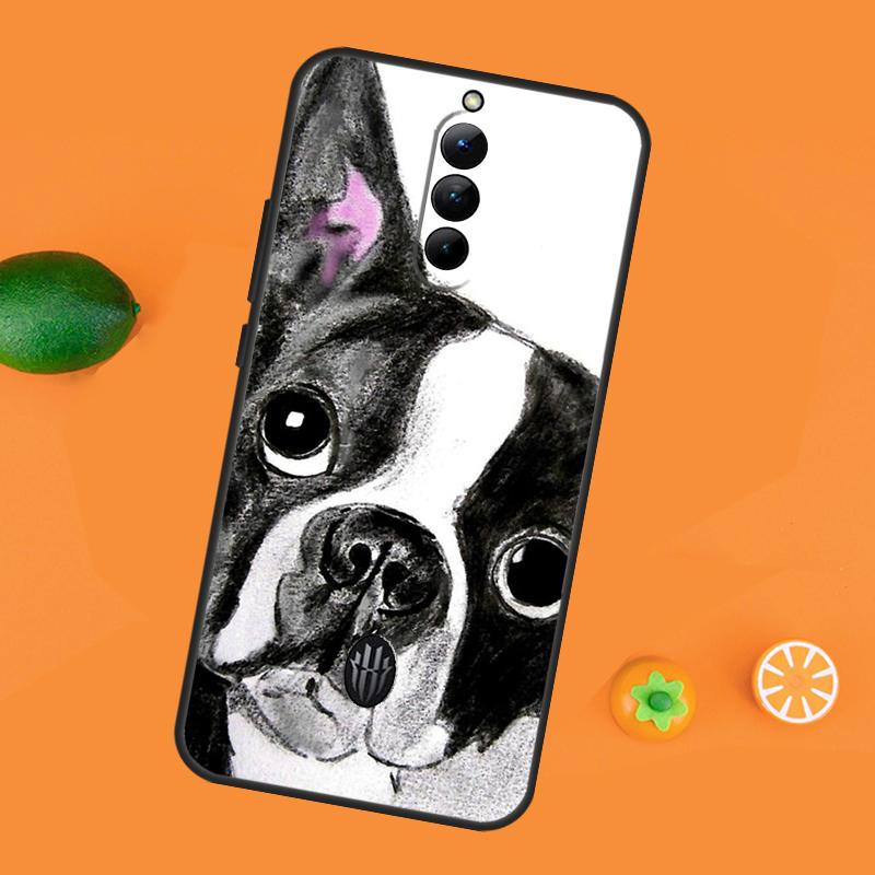 Boston Terrier Dog Case For ZTE Nubia Red Magic 11 10S 9S 8S 8 9 10 Pro Plus 6 7 6S 7S Pro RedMagic 10 Air Cover