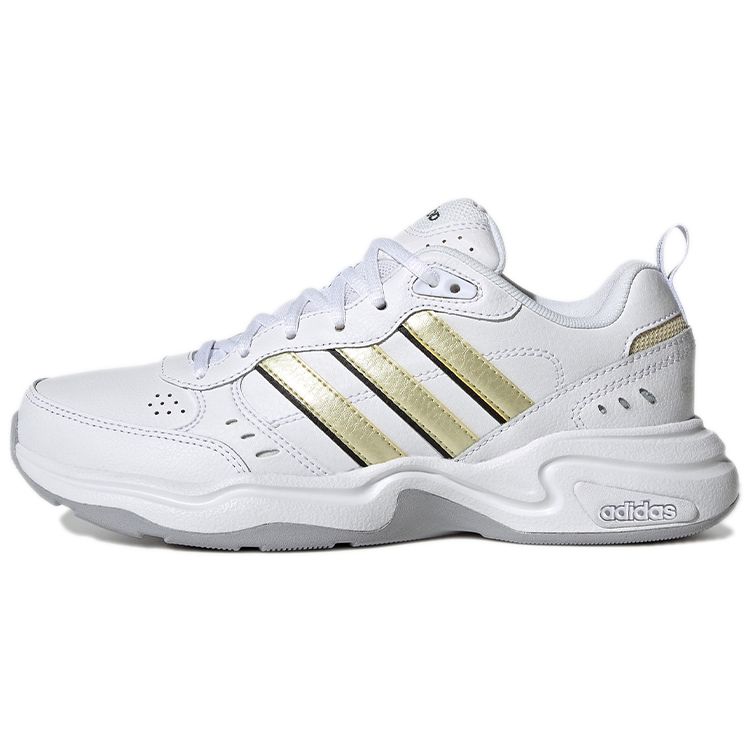 Adidas Neo Strutter Comfortable Versatile Fabric Non-Slip Wear-Resistant Low-Top Running Shoes Women sneaker White Platinum GX0671