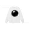 3. Cross-border Stuart long-sleeved printed t-shirt American trendy cylindrical cloth casual loose men and women the same style