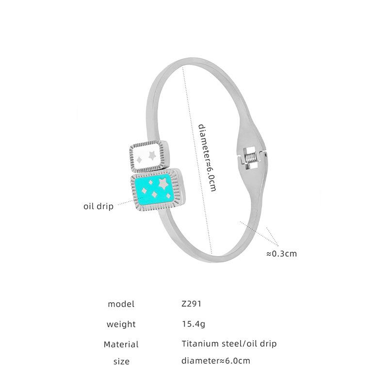 Bohemian Stainless Steel Bracelet Bangles For Women 18K Gold Plated Waterproof Women's Hand Bracelets Cuff Bangle Woman Jewelry