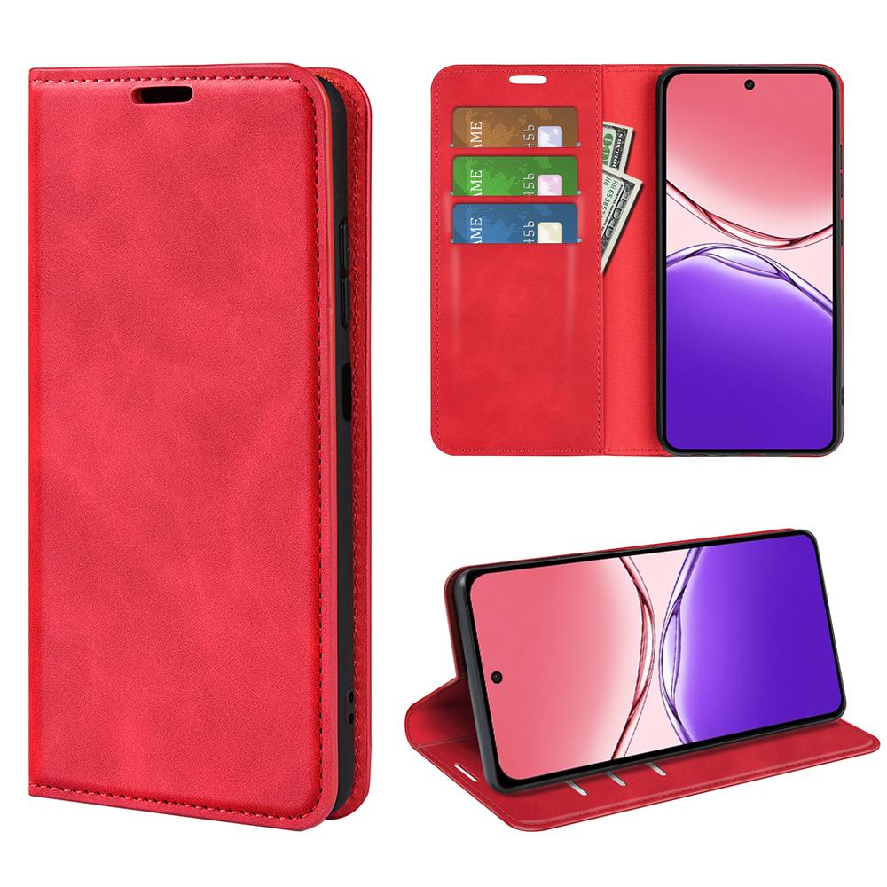 For Oppo A5 Pro 4G (Global)/5G (Global)/A5 Energy 5G (China) Case Skin Touch Leather Wallet Phone Cover
