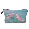 Sea Life Printed Cosmetic Bag, Travel Nail Polish Storage Bag, Classic Versatile Wash Bag